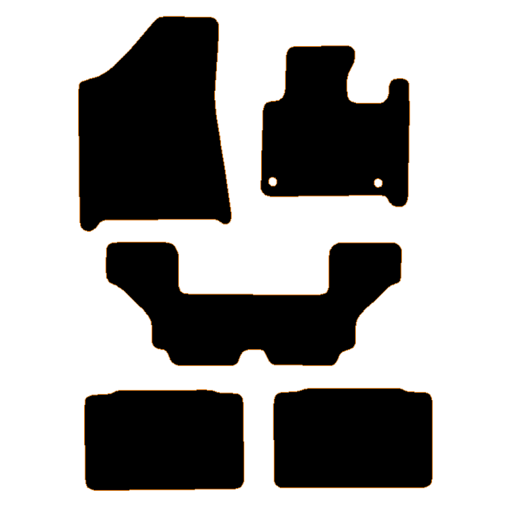 Hyundai Santa Fe 2025 to Current Mk5 7 Seater Car Mats