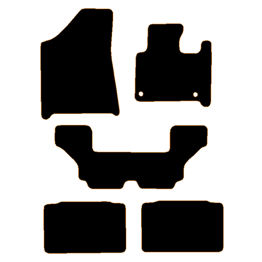 Hyundai Santa Fe 2025 to Current Mk5 7 Seater Car Mats
