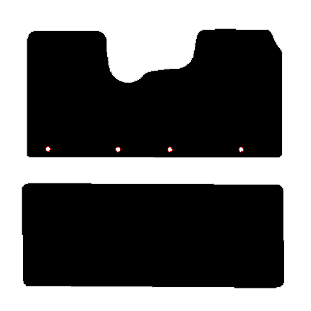 Renault Trafic 2023 to Current Crew Cab Car Mats