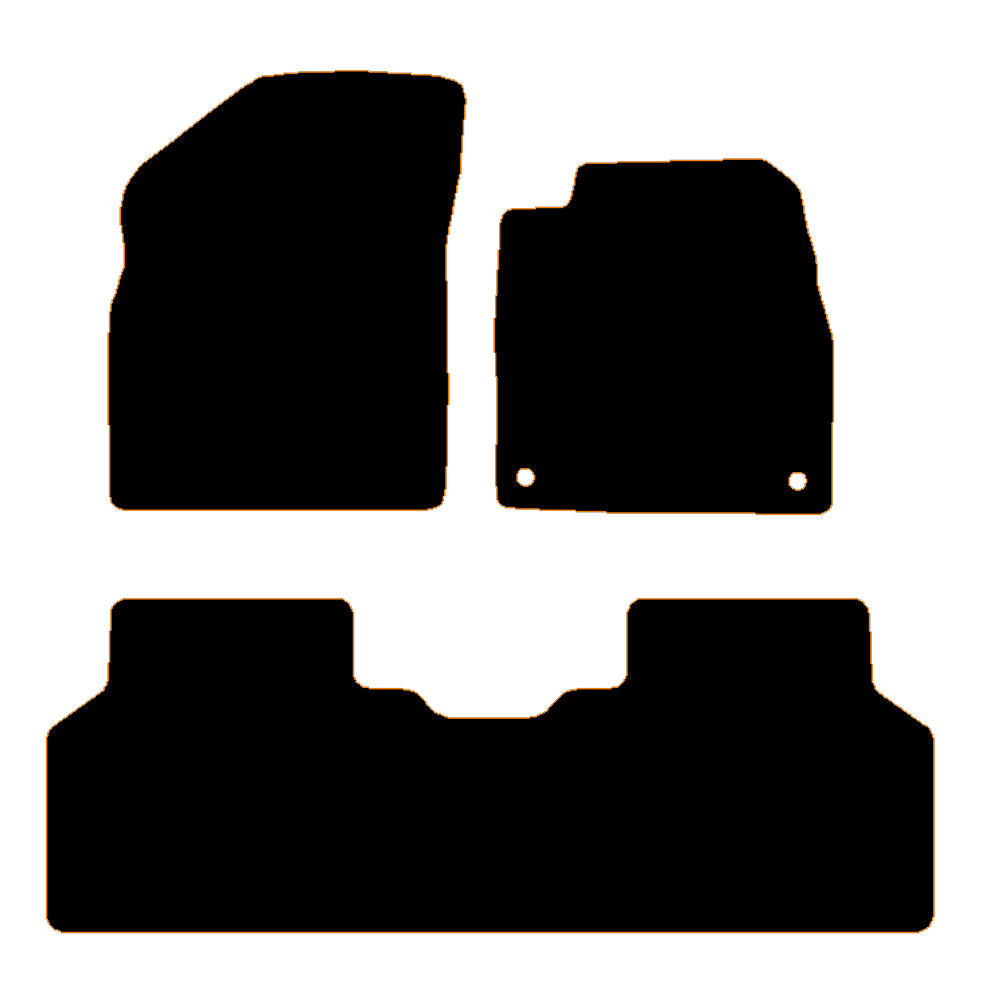 Kia EV4 2025 to Current Round Clip fastening Car Mats