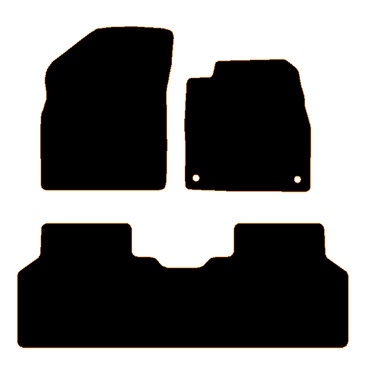 Kia EV4 2025 to Current Round Clip fastening Car Mats