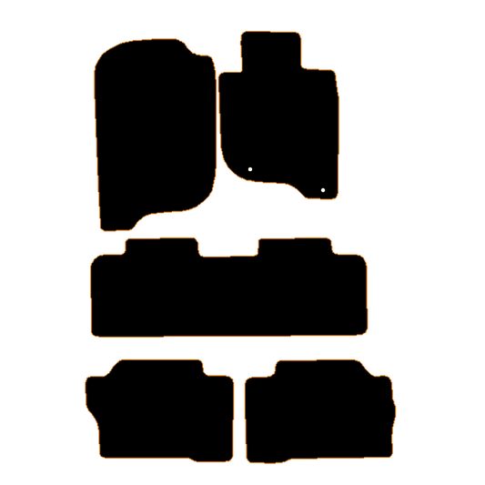 Mitsubishi Shogun sport 2018 to Current 2.4 Car Mats