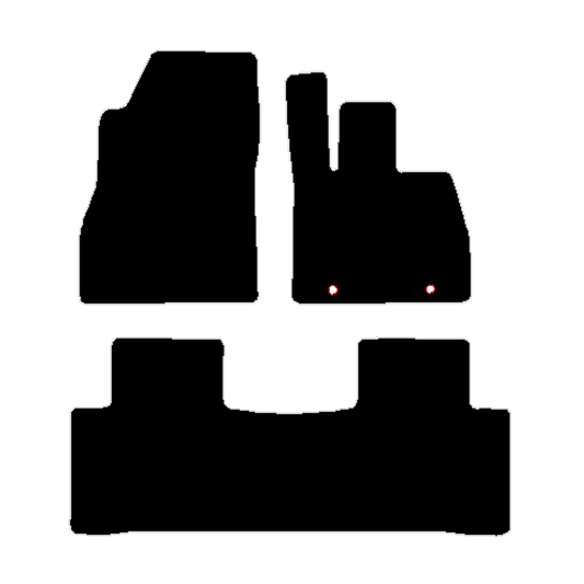 BYD Sealion 7 2025 to Current With 2 clips in drivers only Car Mats