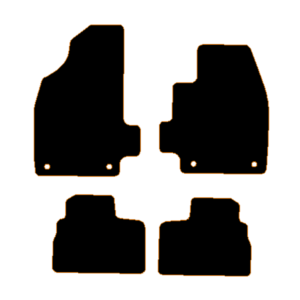 Leapmotor T03 2025 to Current Clips in both driver and passenger Car Mats