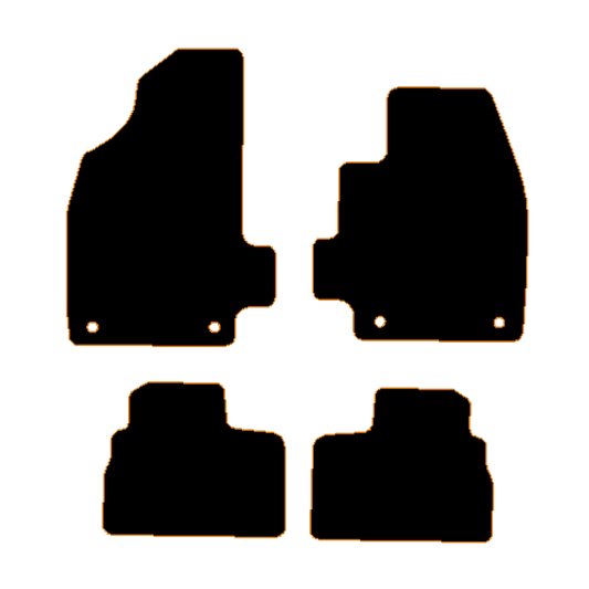 Leapmotor T03 2025 to Current Clips in both driver and passenger Car Mats