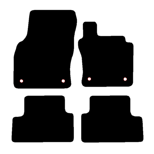 Volkswagen T-Roc 2017 to Current Convertible only Car Mats