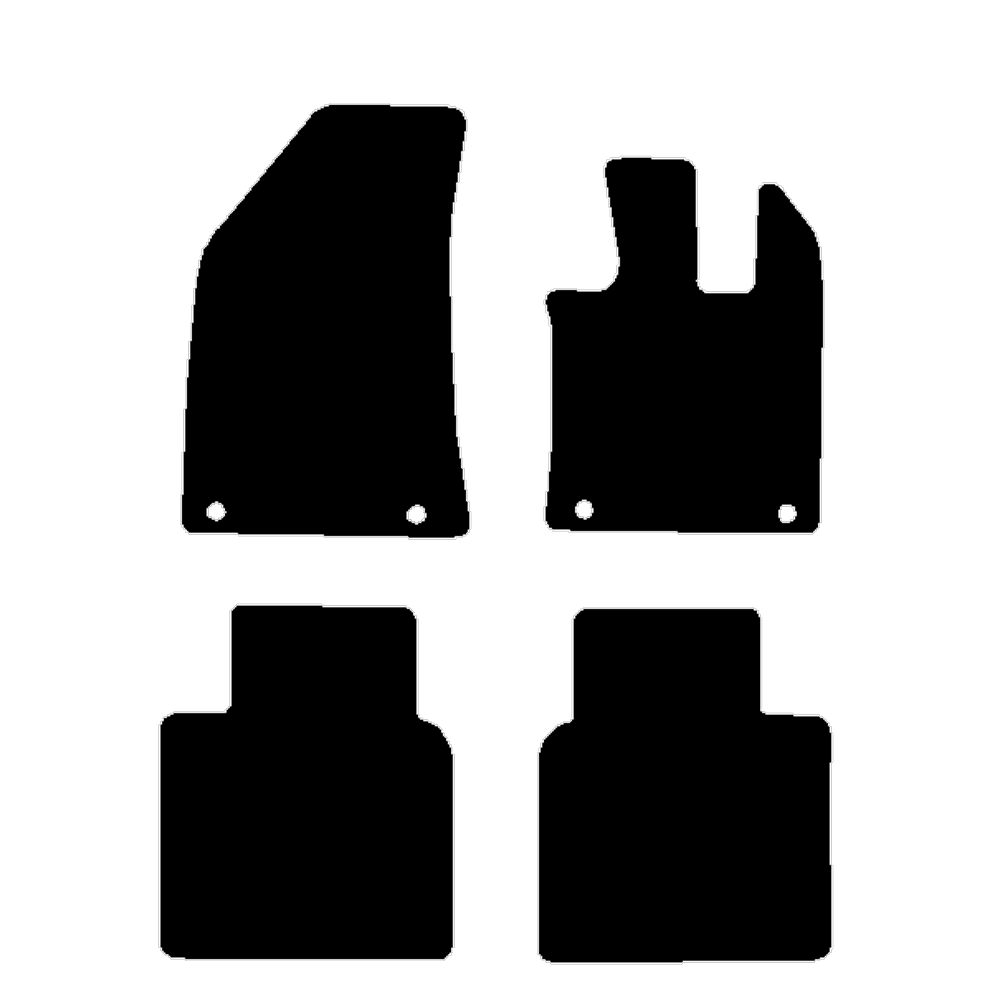 MG HS 2026 to Current Auto 2 piece rear Faceluft model Car Mats