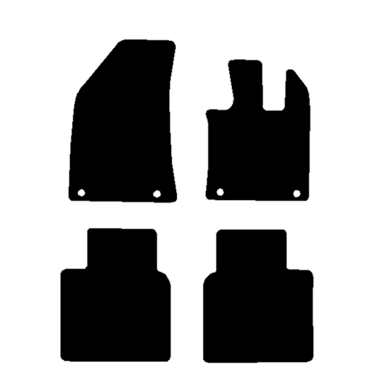 MG HS 2026 to Current Auto 2 piece rear Faceluft model Car Mats