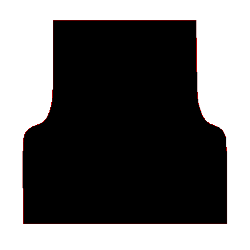 Nissan Navara 2005 to 2016 Double Cab (with plastic liner fitted) 