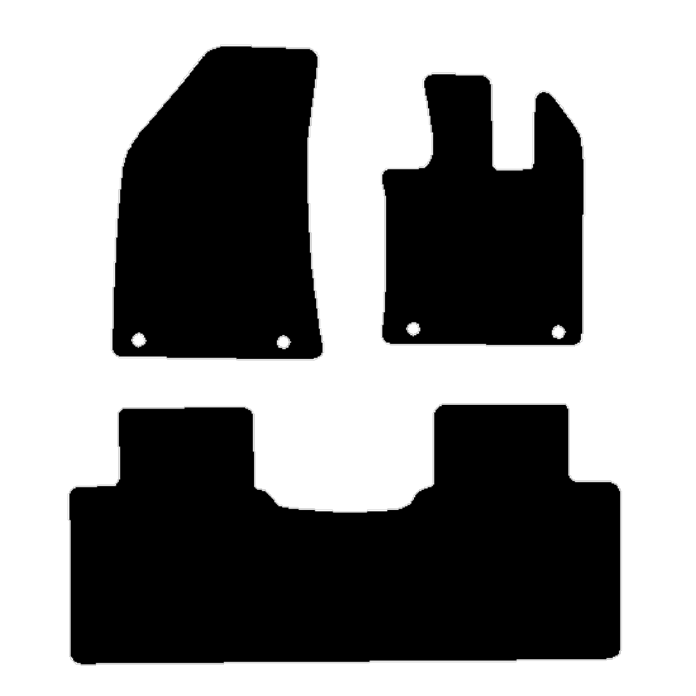 MG HS 2026 to Current Phev Facelift with 1 piece rear Car Mats