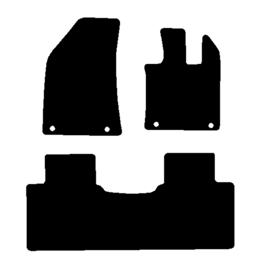 MG HS 2026 to Current Phev Facelift with 1 piece rear Car Mats