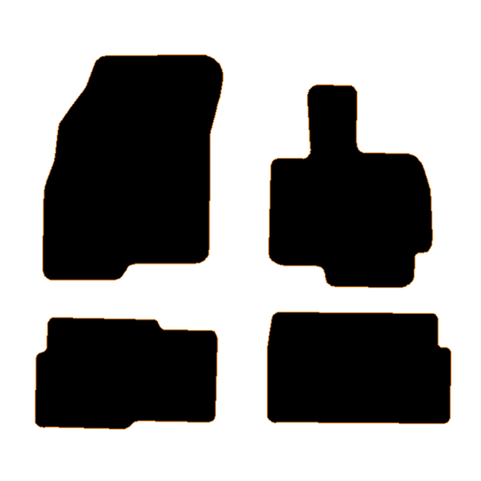 Chery Tiggo 4 2026 to Current Hybrid - shaped rear passenger Car Mats