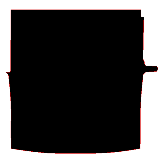 Volkswagen Caddy 2004 to 2010 Van SWB Rear floor area twin sliding door 