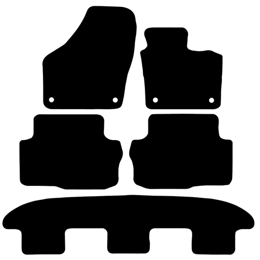 Volkswagen Sharan 2010 to Current 5 piece set Car Mats