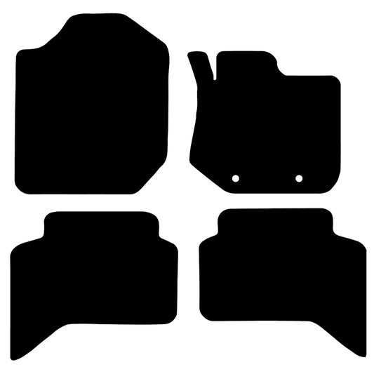 Ford Ranger 2012 to 2022 Wildtrak Double Cab model Car Mats