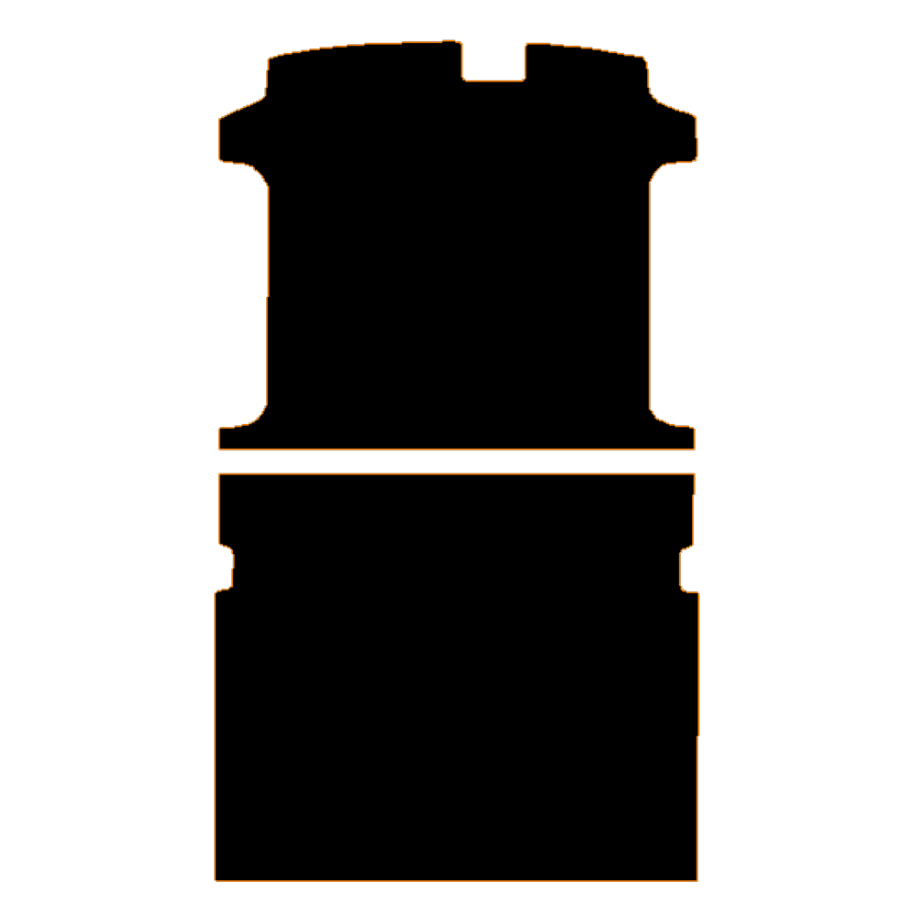 Ford Transit Custom 2013 to 2023 Rear section Long wheel base 