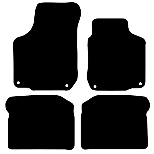 Volkswagen Golf 1999 to 2005 MK4 round clip version Car Mats