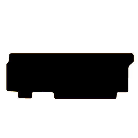 Volkswagen Transporter 2009 to 2015 T5 Kombi Van Mats (Rear seat only 1 & 2, twin door) 