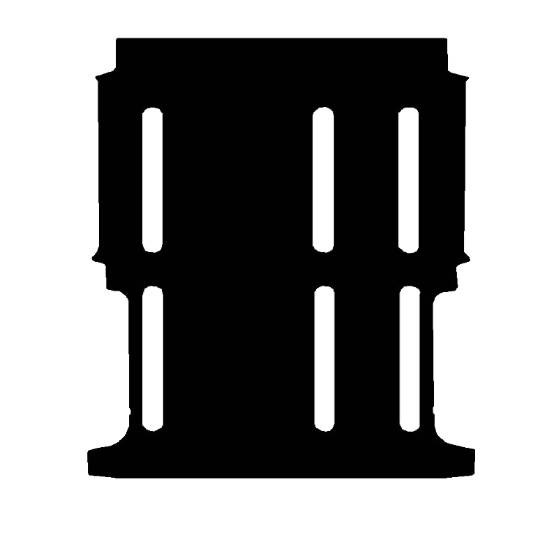 Peugeot Expert 2007 to 2016 Tepee Minibus Van Rear Mat 