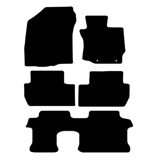 Mitsubishi Outlander 2012 to Current Manual (7 Seater) NOT Hybrid Car Mats