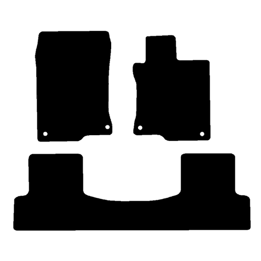 Honda Accord 2008 to Current Taxi Version with 1 piece rear Car Mats