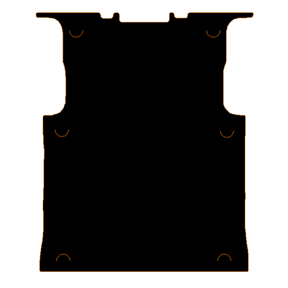 Ford Transit 2014 to 2016 SWB Van rear floor 