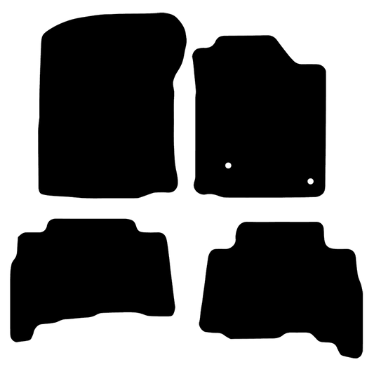 Toyota Land Cruiser 2010 to 2013 4 piece mat Car Mats