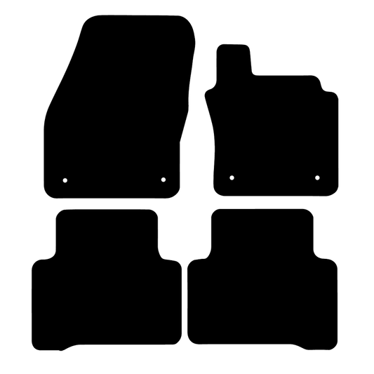 Volkswagen Touran 2016 to Current 4 piece set Car Mats