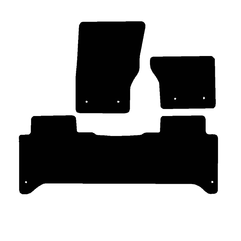 Land Rover Range Rover 2012 to 2022 Vogue with 1 piece rear mat Car Mats