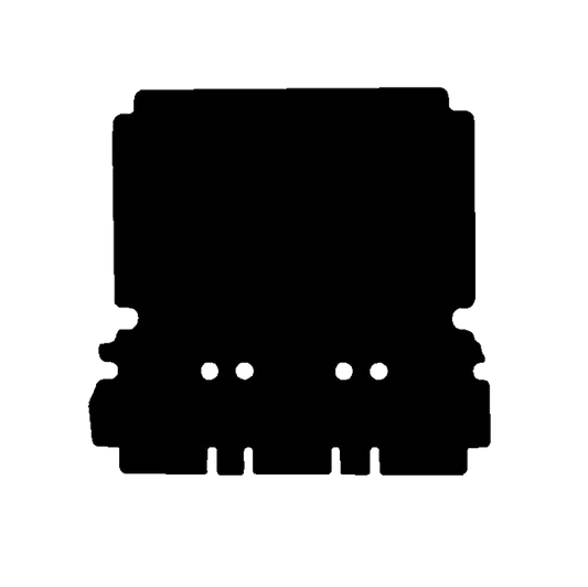 Citroen Berlingo Multispace 2008 to 2018 Rear mat for when seats removed 