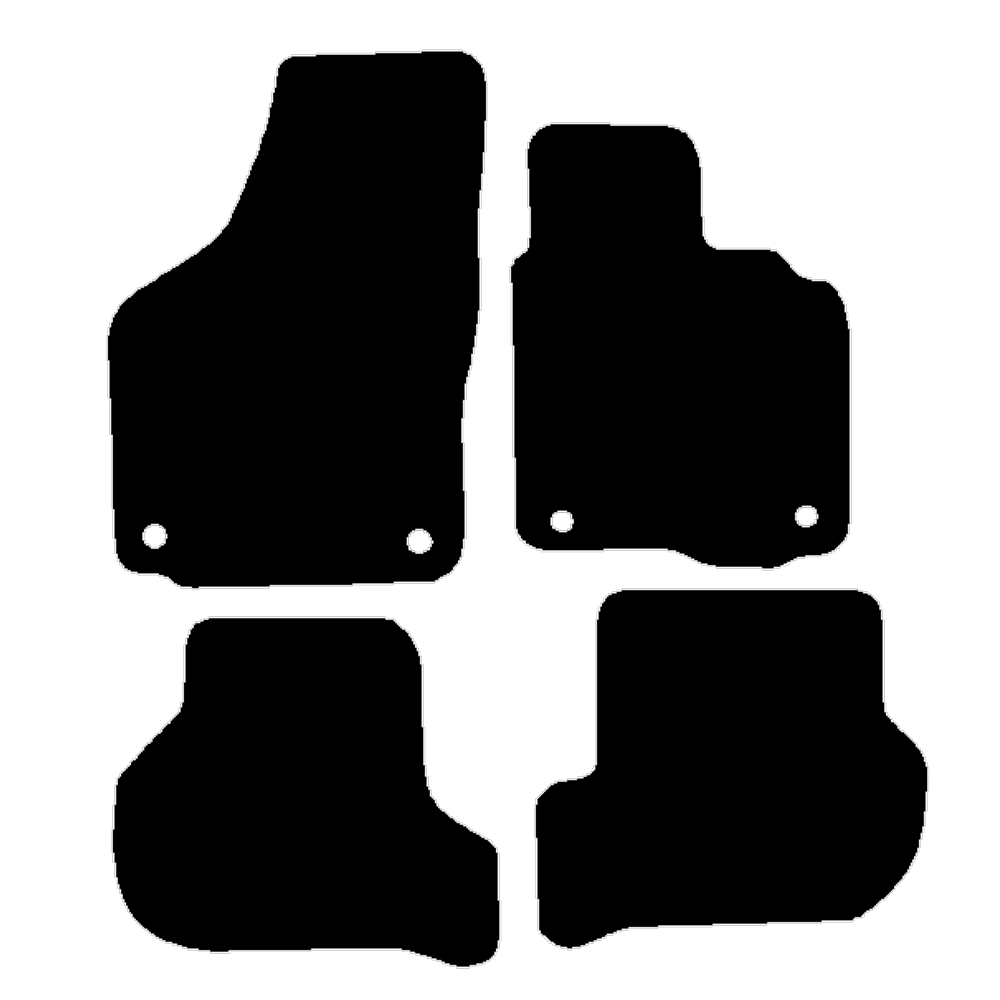 Skoda Octavia 2007 to 2012 Scout (4 clip version) Car Mats