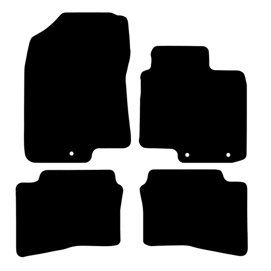 Hyundai i20 2014 to 2020 With Hook Fixing Car Mats