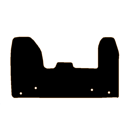 Ford Transit Custom 2020 to 2023 Active Automatic Van fixings offset Car Mats