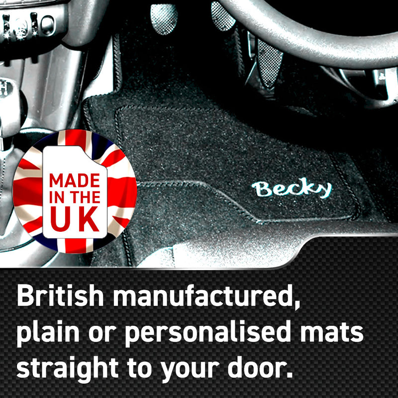 Car Mats UK, Personalised & Custom Made to Order