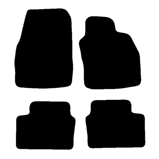 Vauxhall Astra 2004 to 2009 no clips required version Car Mats