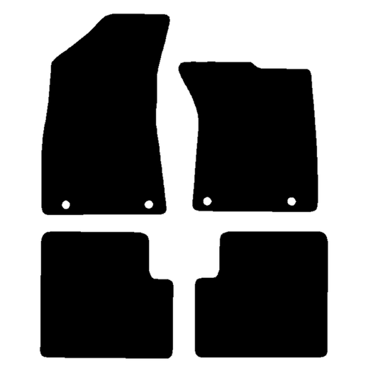 MG ZS 2022 to Current Manual with a 30cm driver clip spacing Car Mats