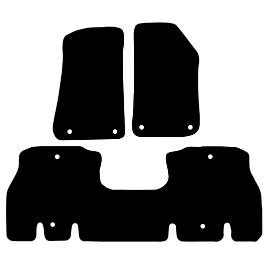 Jeep Wrangler 2019 to Current 4 Door Car Mats