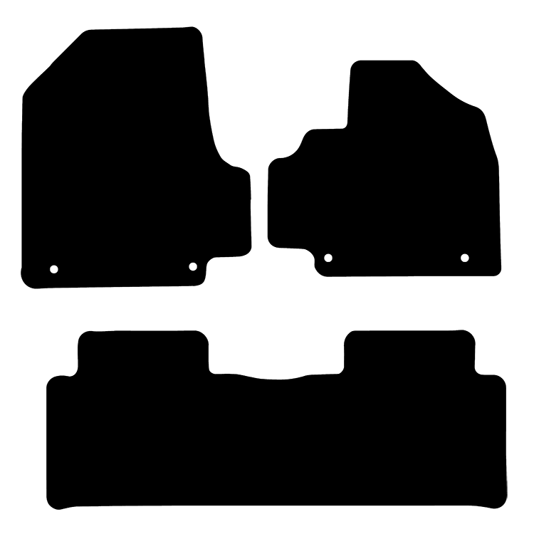 Hyundai ioniq 5 2021-Current Hybrid Fixed centre console version Car Mats