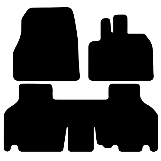 Mercedes Citan 2012 to 2021 Traveliner 2 front and 1 row rear Car Mats