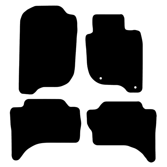 Fiat Fullback 2016 to 2019 With rear heater duct Car Mats